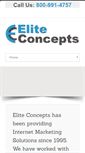 Mobile Screenshot of eliteconcepts.com